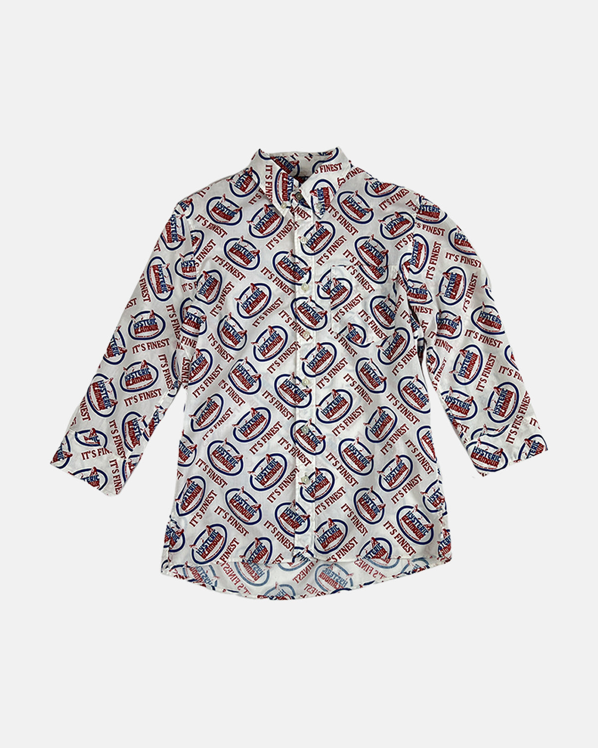 Hysteric Glamour Red/White/Blue Logo Shirt
