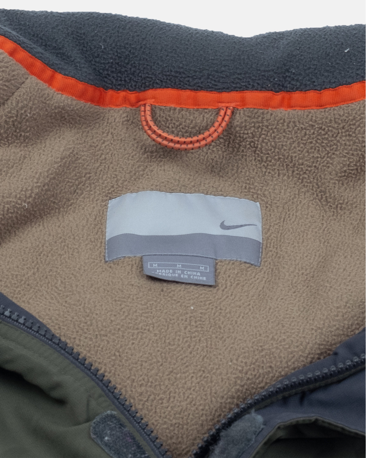 Nike Olive Nylon Jacket