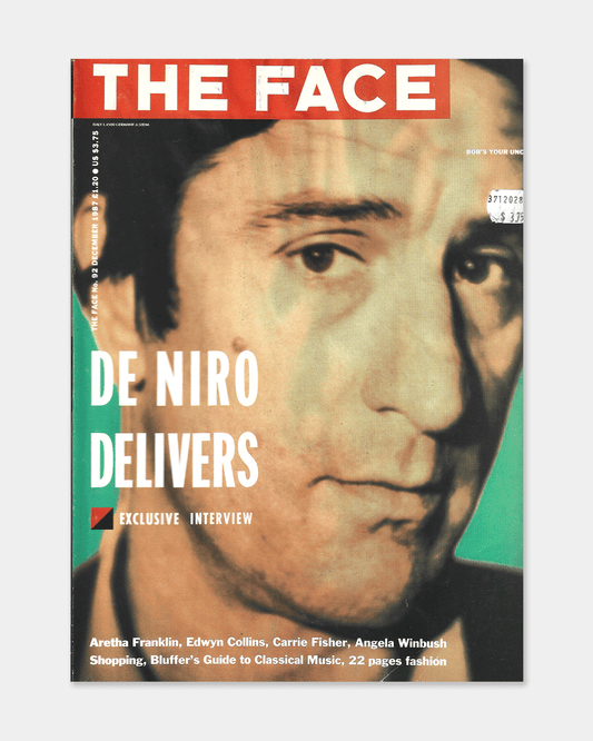 The Face Magazine December 1987 (Vol. 1 - #92 - Robert De Niro)