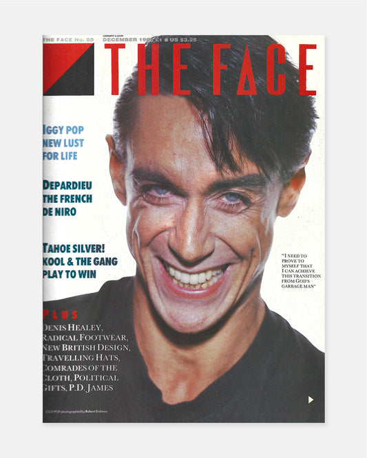 The Face Magazine December 1986 (Vol. 1 - #80 - Iggy Pop)