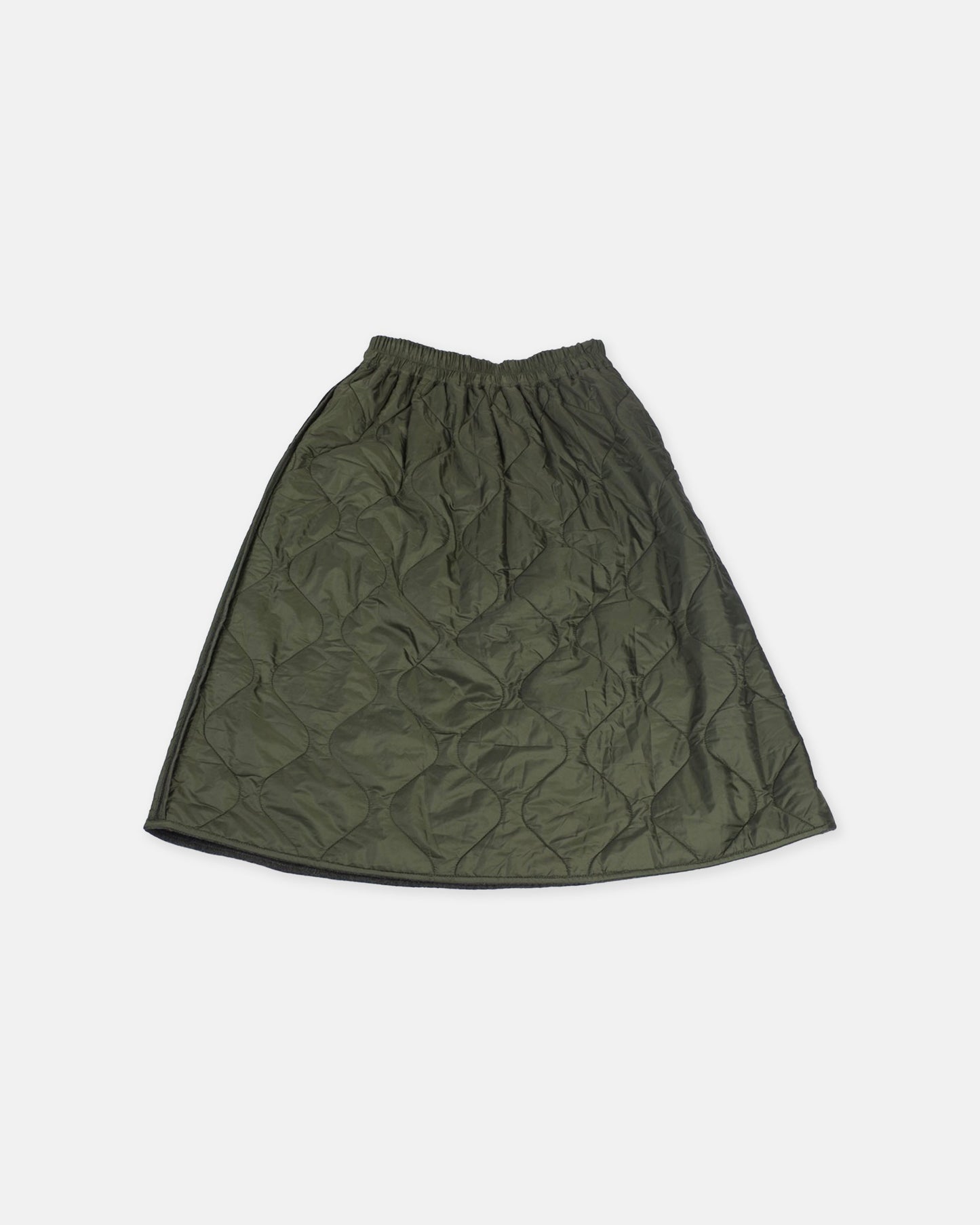 Beams Boy Green/Grey Reversible Skirt