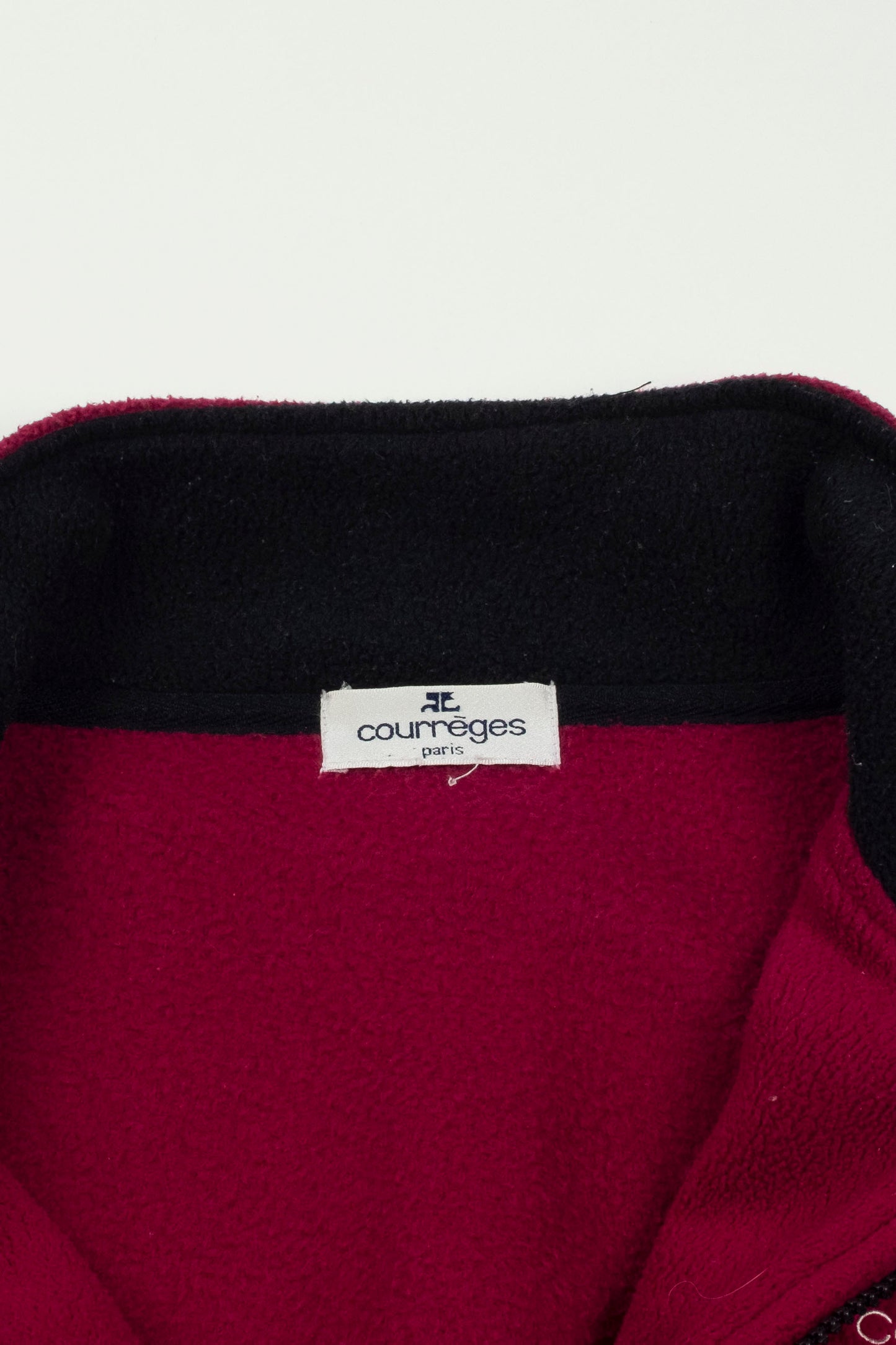 Courrèges Red Fleece Jacket