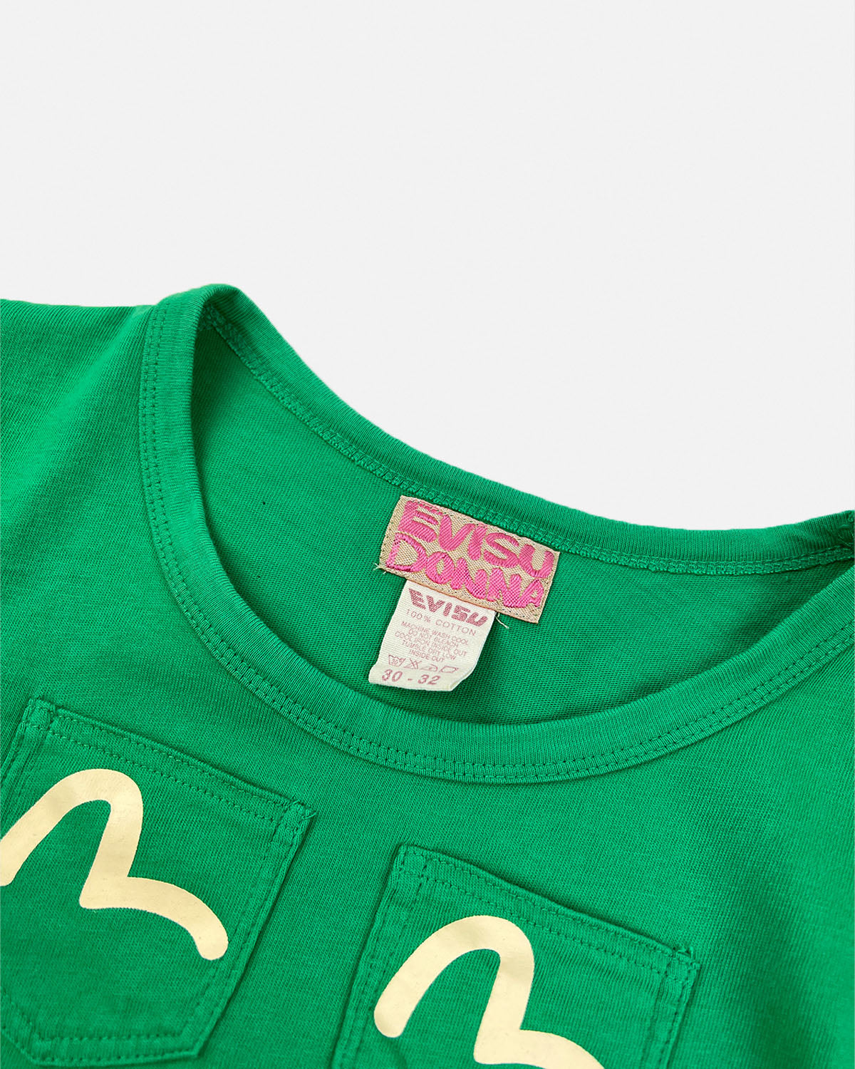 Evisu Green Multi Pocket T-Shirt