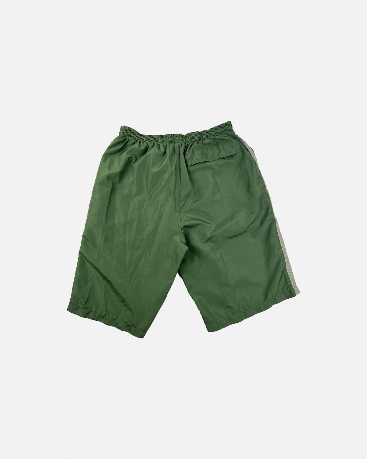 1990s Stüssy Sport Green Lined Shorts