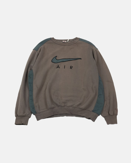 1990s Nike Brown/Blue Sweatshirt