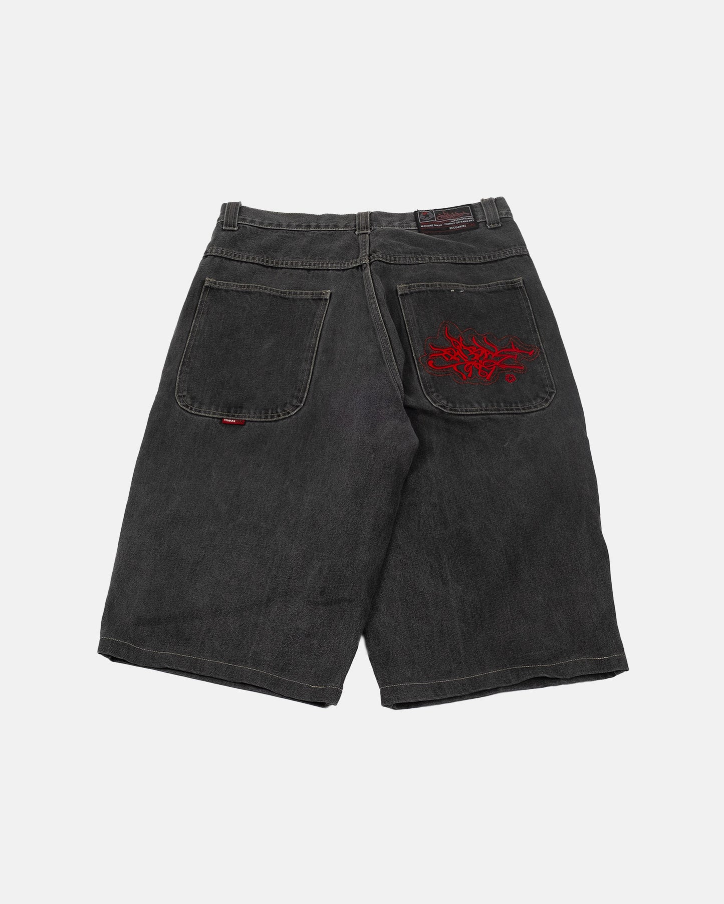 Tribal Grey/Red Jorts