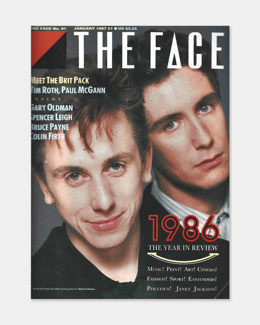 The Face Magazine January 1987 (Vol. 1 - #81 - Tim Roth & Paul McGann)