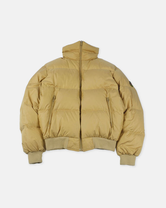 Moncler Beige/Check Reversible Puffer Jacket