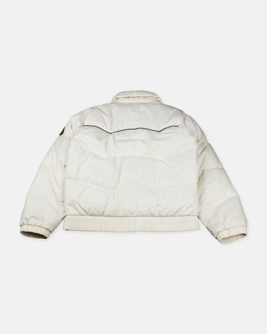 Moncler White Puffer Jacket