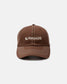 Brigade Brown Simple Logo Hat