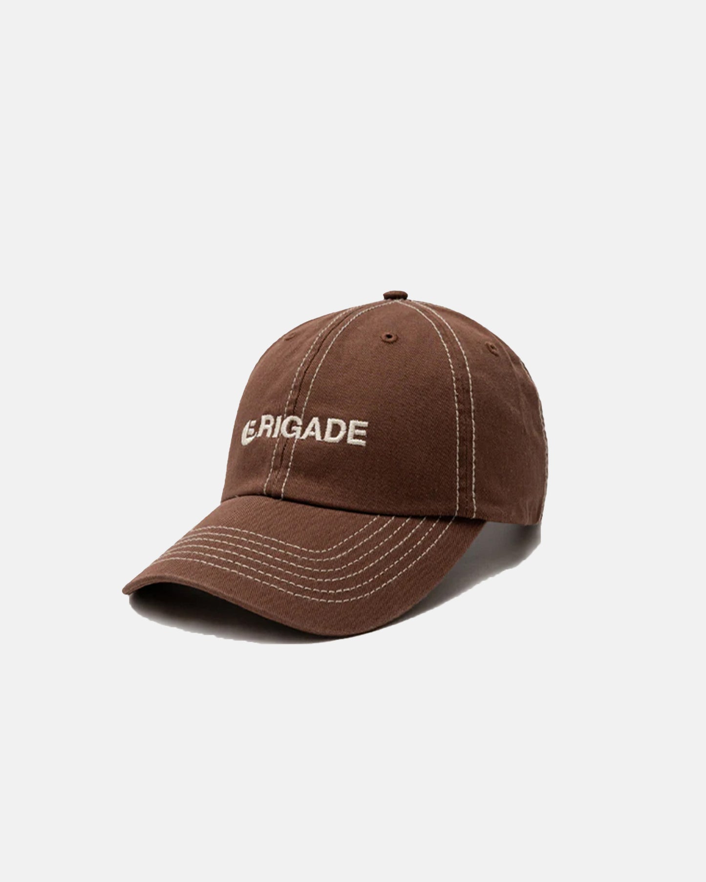 Brigade Brown Simple Logo Hat