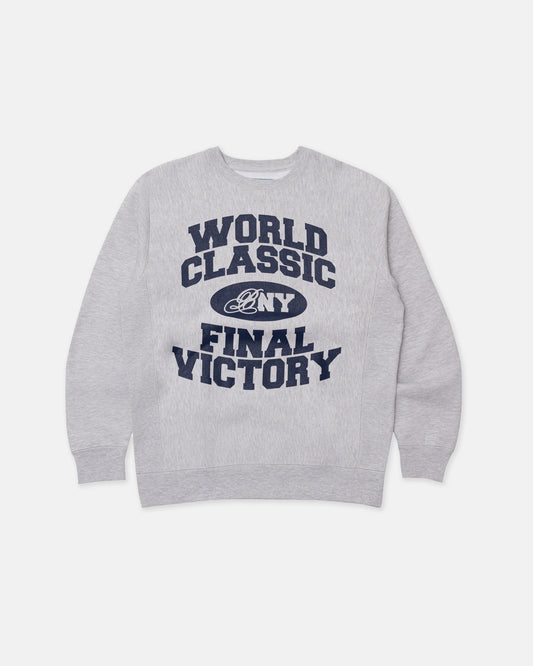 Brigade Grey Final Victory Crewneck Sweater