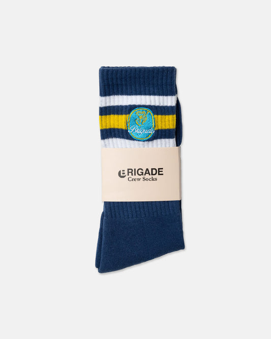 Brigade Blue Sticker Socks