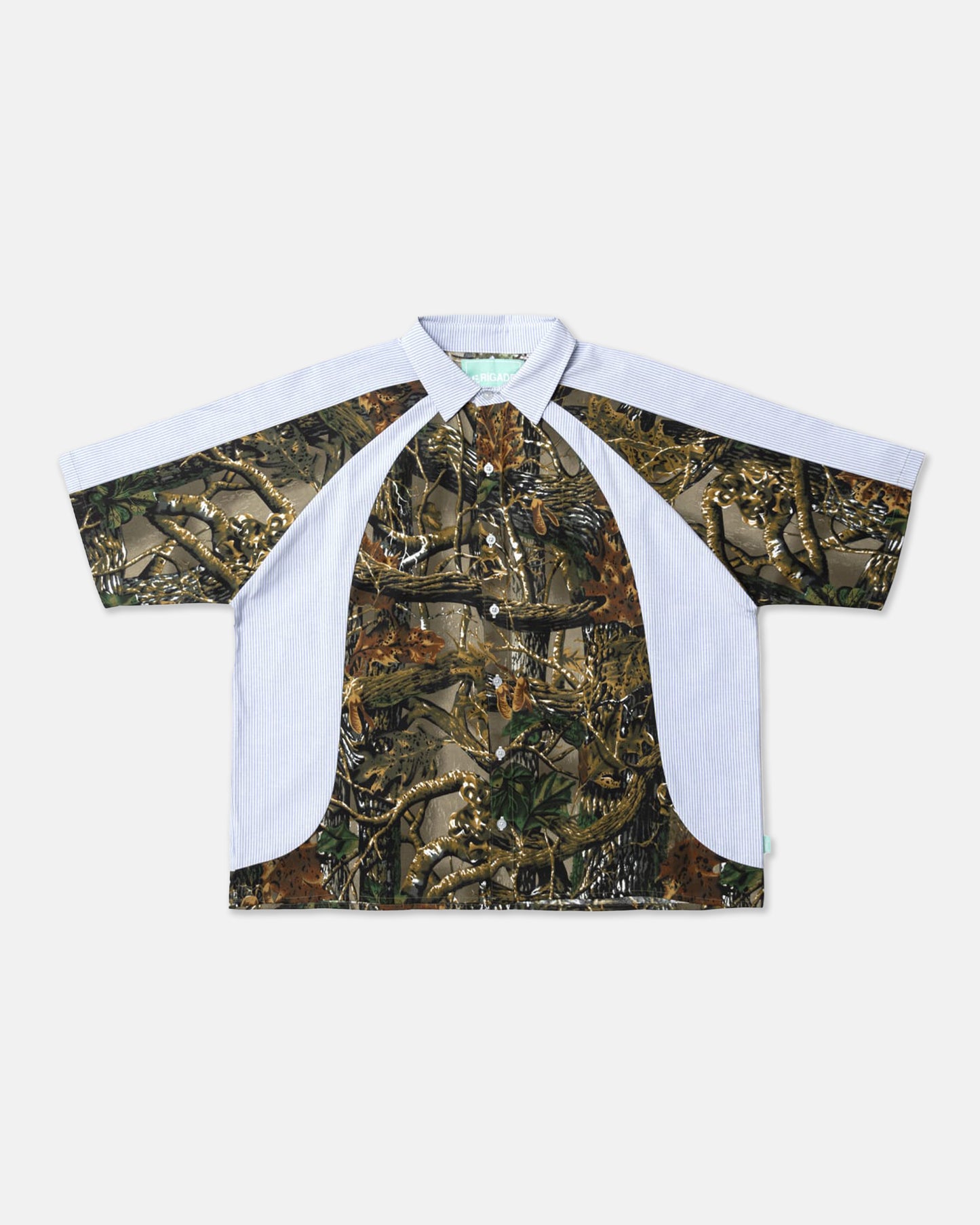 Brigade Camo Velodrome Button Up Shirt