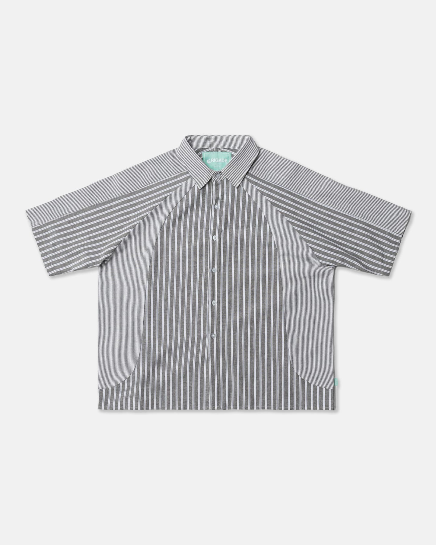 Brigade Grey Velodrome Button Up Shirt