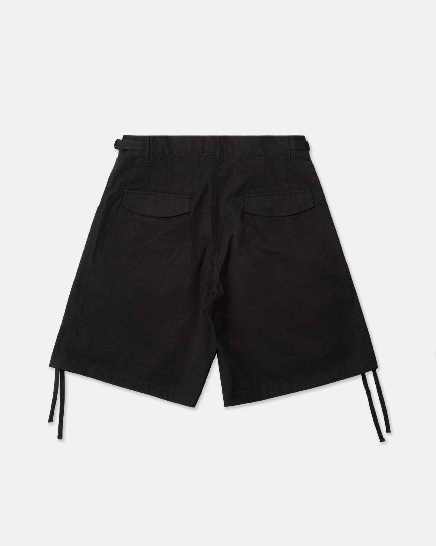 Brigade Black Wide Cargo Shorts