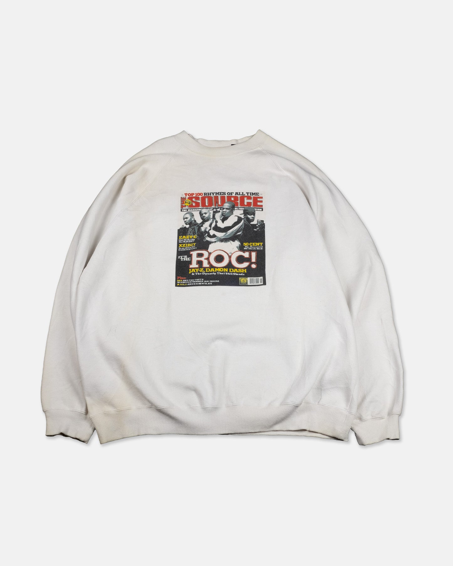 The Source White "The ROC!" Sweatshirt