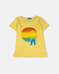 Hysteric Glamour Yellow Cowgirl T-Shirt