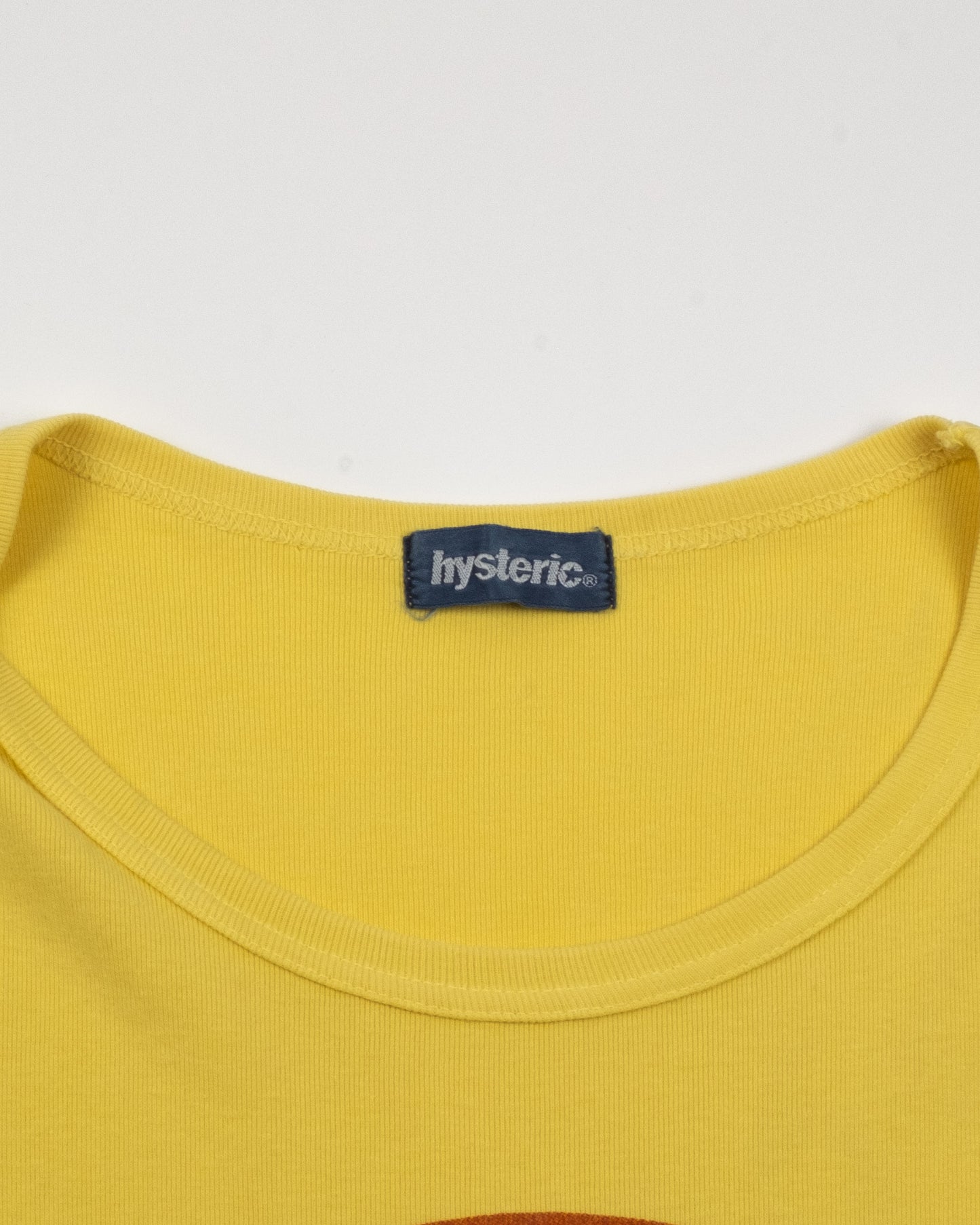 Hysteric Glamour Yellow Cowgirl T-Shirt