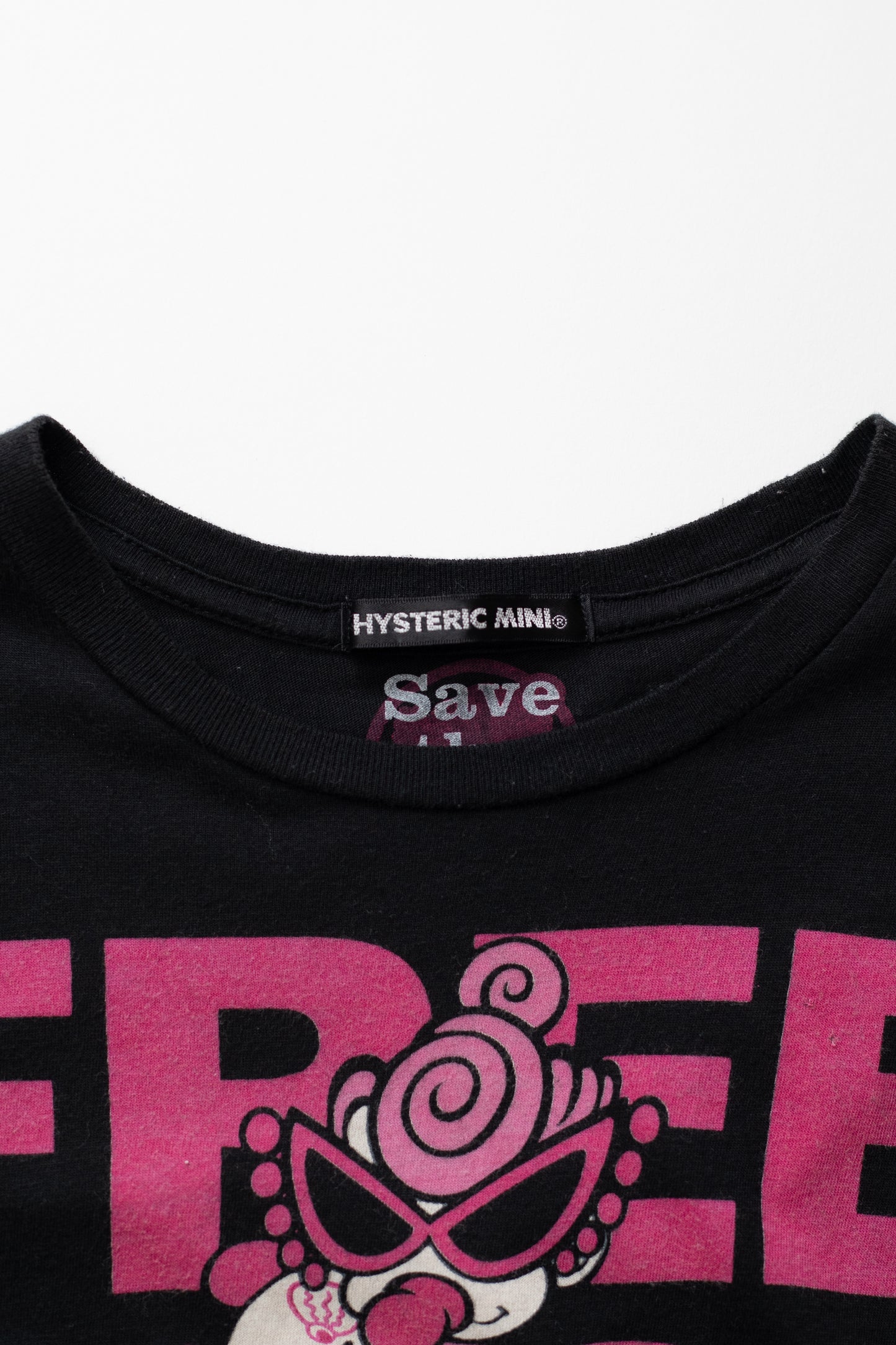 Hysteric Glamour Mini Black "Free Hugs" T-Shirt