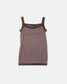 Dolce & Gabbana Brown Script Camisole