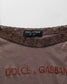 Dolce & Gabbana Brown Script Camisole