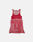 Marithé + François Girbaud Red Script Tank