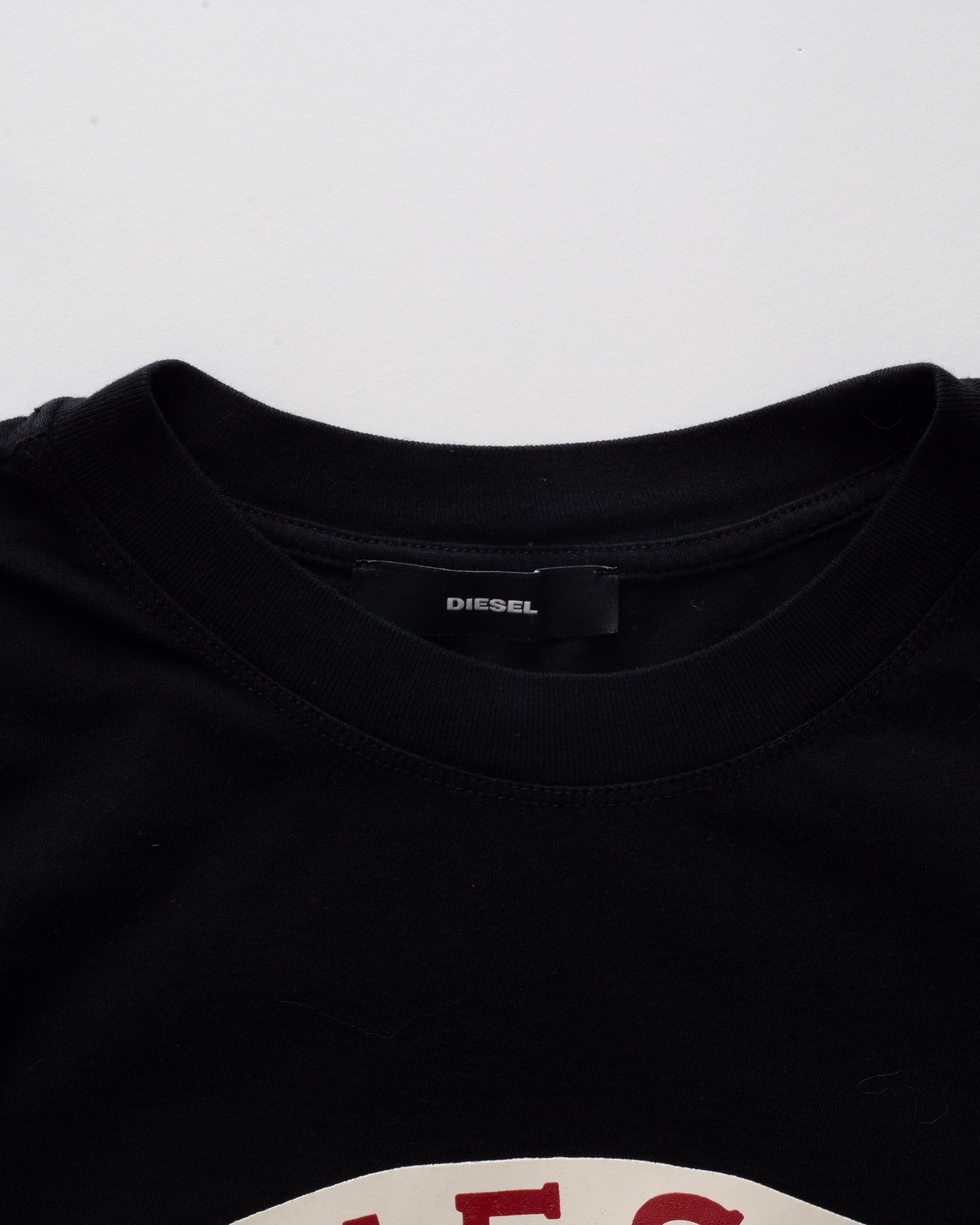 Diesel Black Spellout T-Shirt