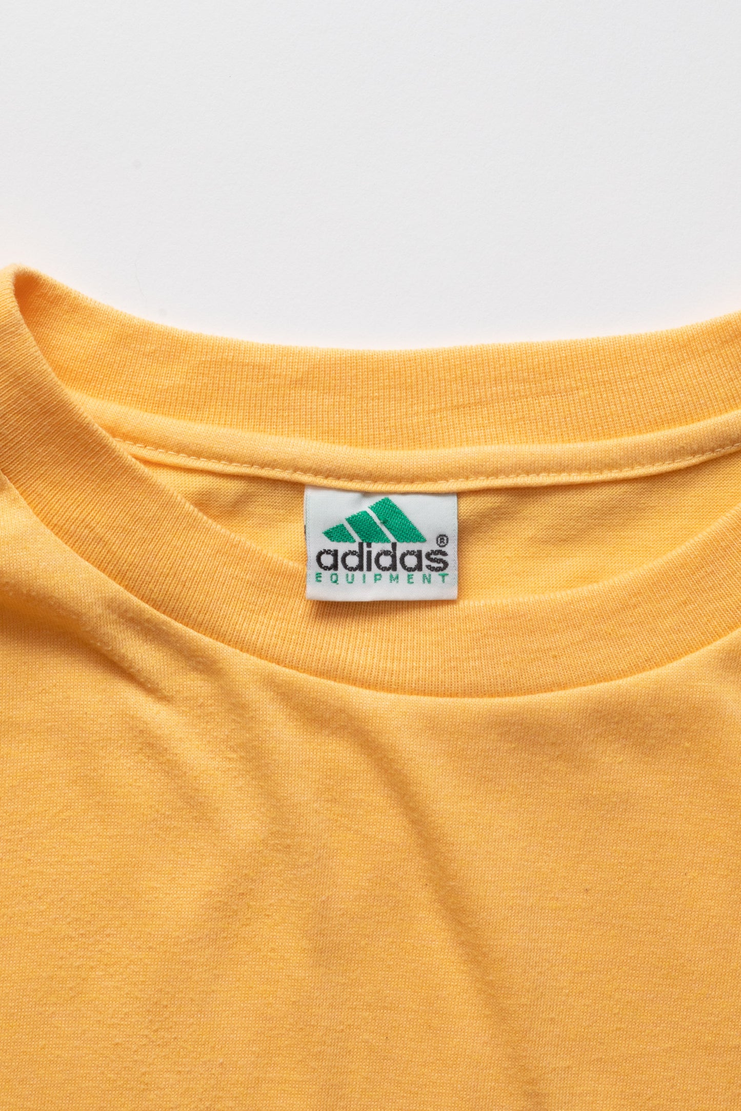 1990s Adidas Yellow T-Shirt