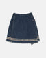 Hysteric Glamour Denim Buckle Mini Skirt