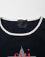 Anna Sui Black/Silver Star T-Shirt