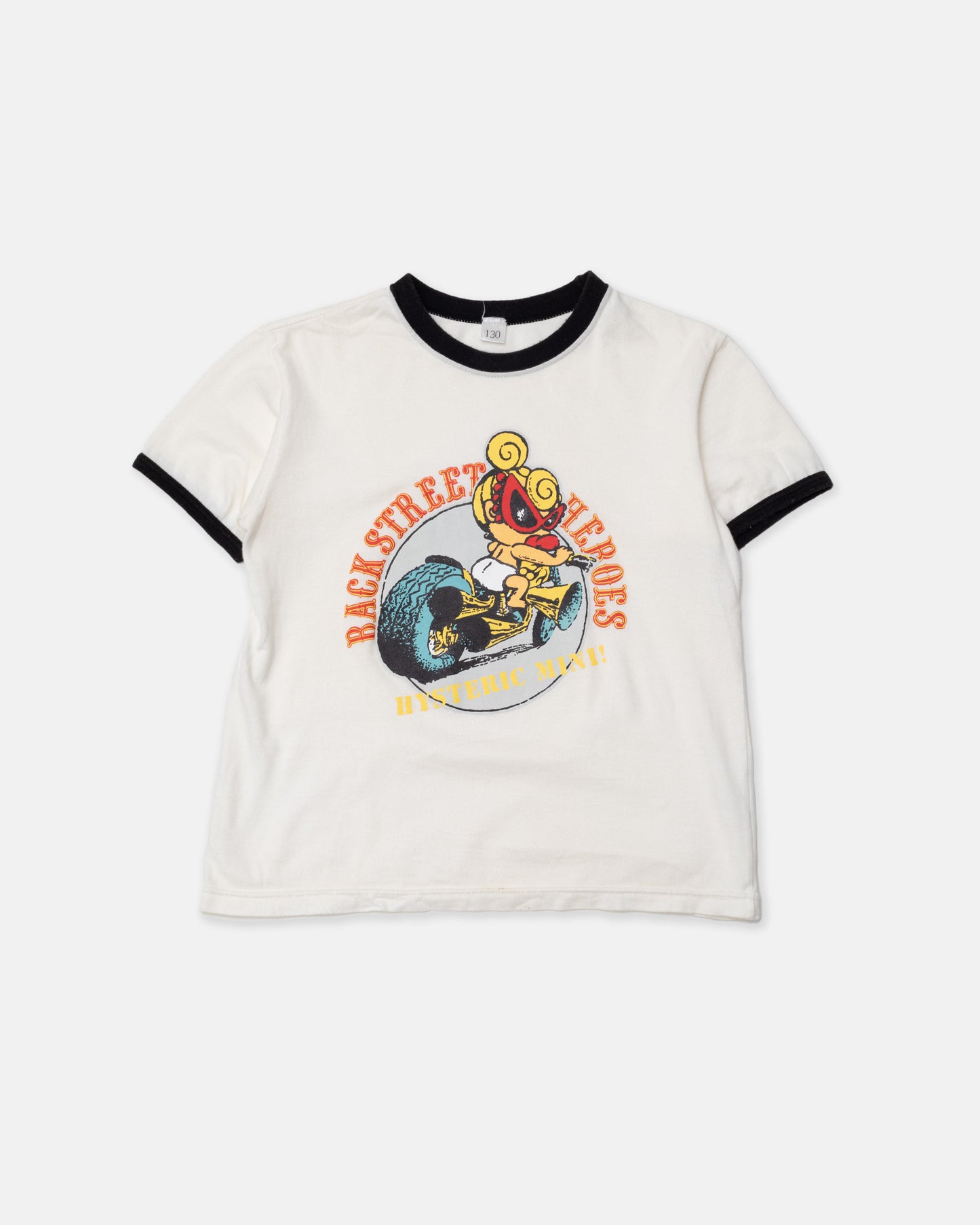 Hysteric Glamour Mini White "Backstreet Heroes" T-Shirt