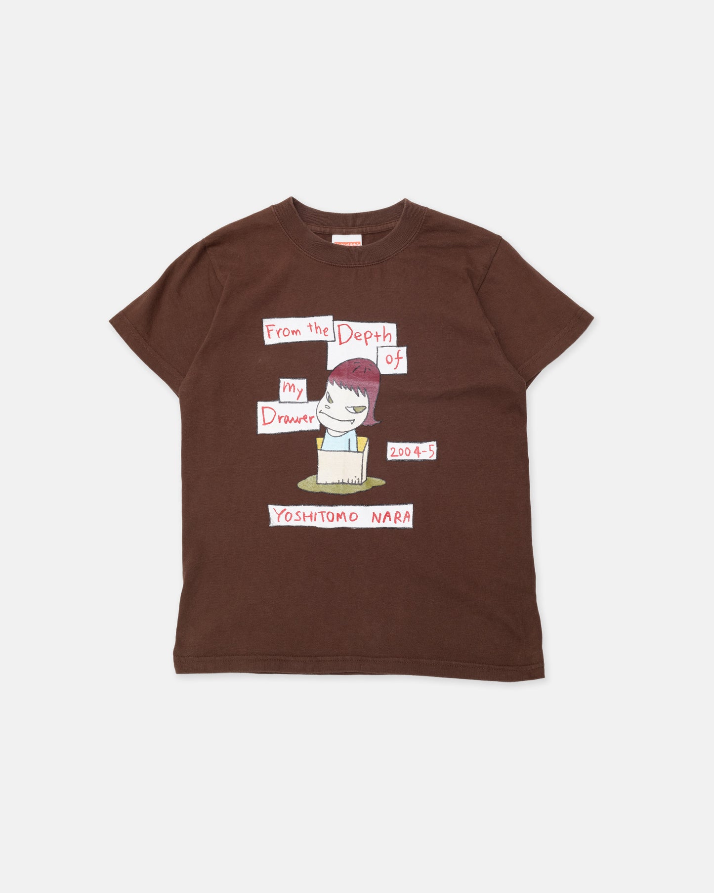 Yoshitomo Nara Brown "From the Depth of My Drawer" T-Shirt