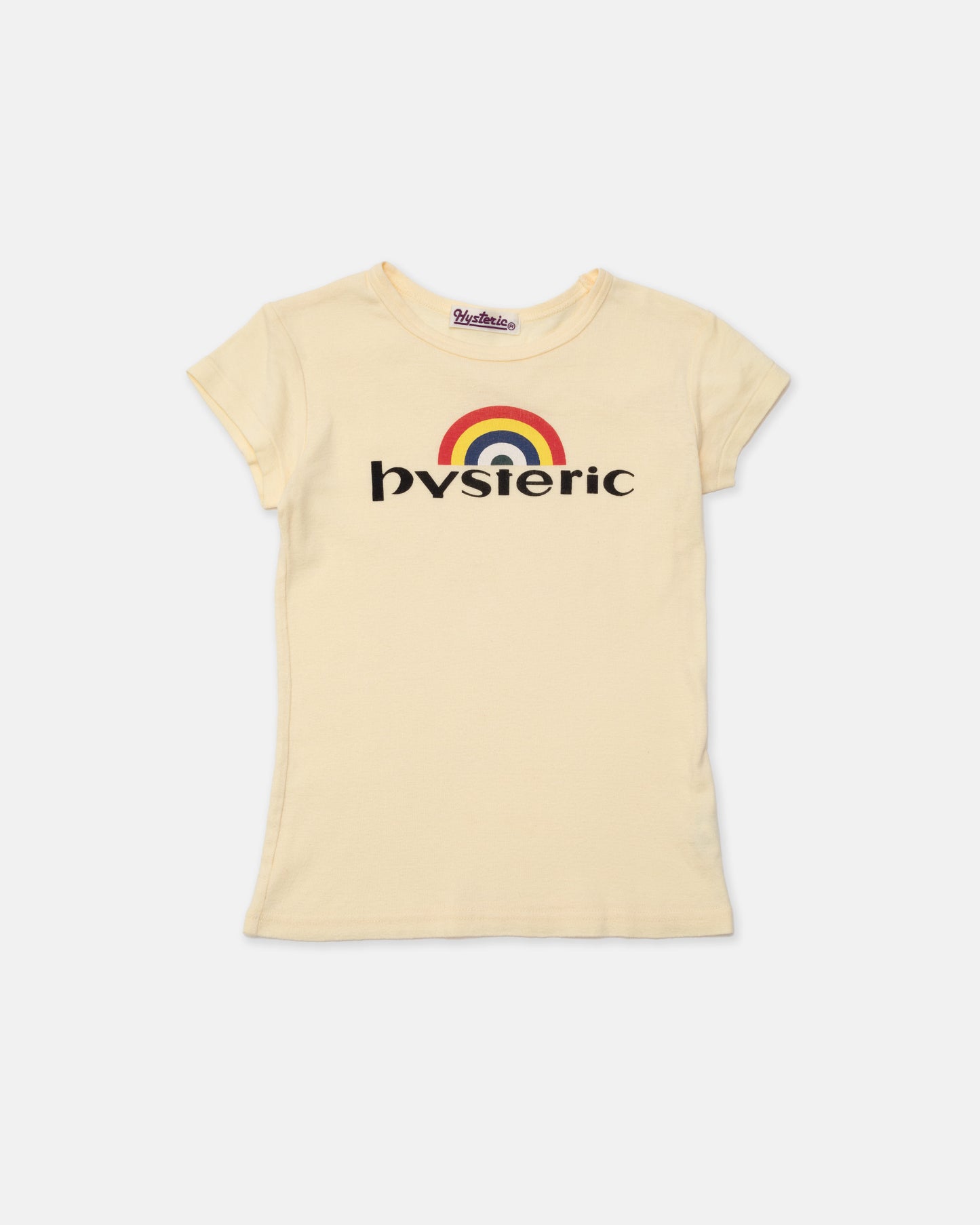 Hysteric Glamour Mini Yellow Rainbow T-Shirt