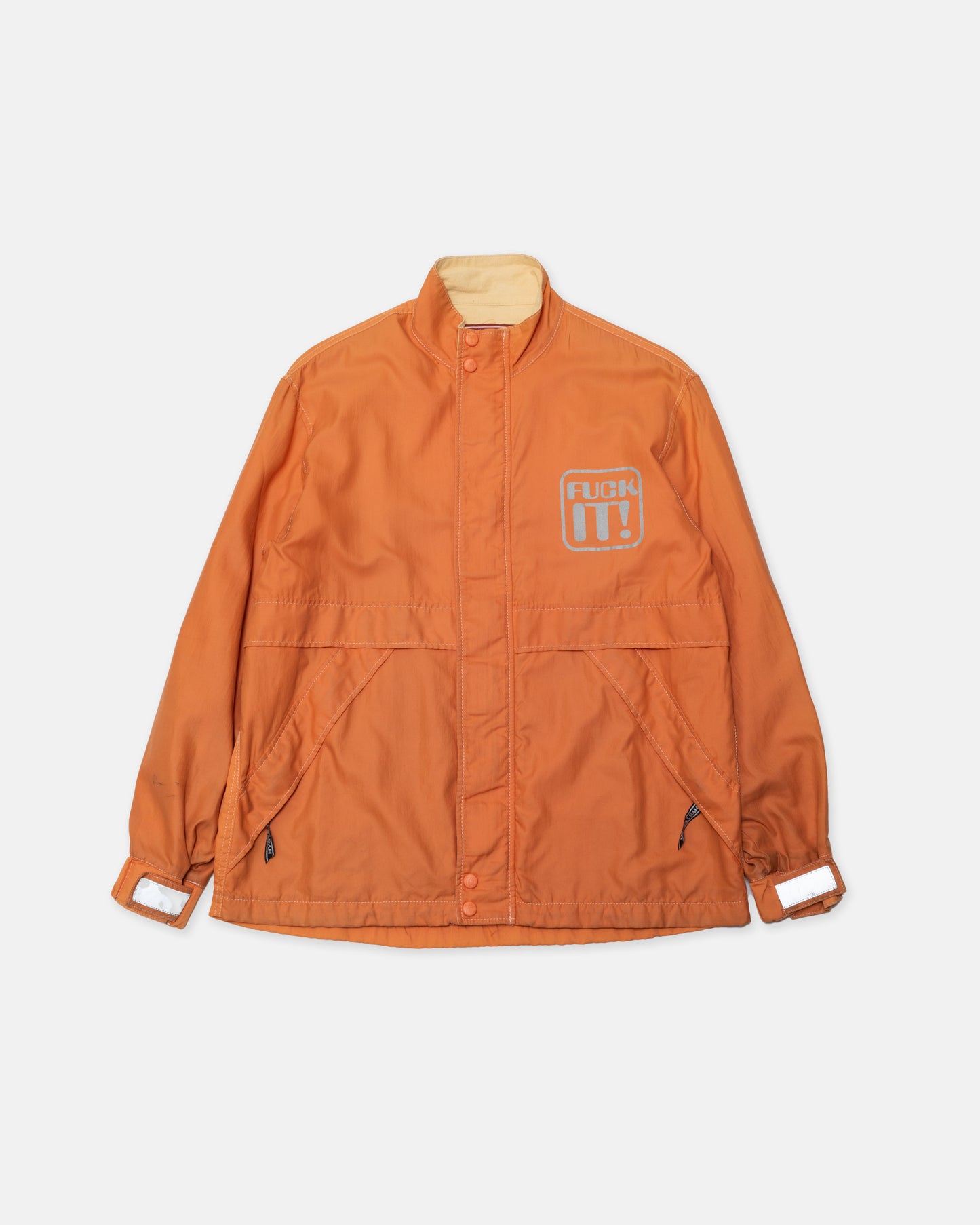 Hysteric Glamour Orange "Fuck It" Jacket