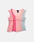 Custo Barcelona Pink/Blue Sleeveless Top