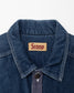 1980s Scoop Dark Wash Denim Jacket