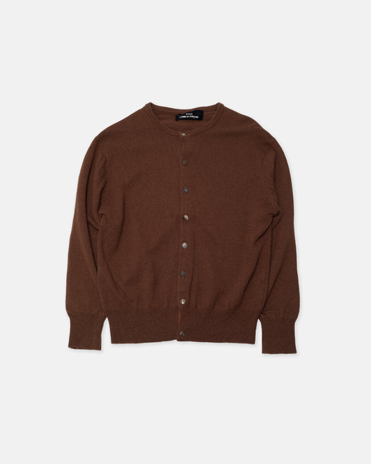 1990 Comme des Garçons tricot Brown Cardigan