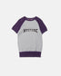 Hysteric Glamour Grey/Purple Spellout Sweatshirt