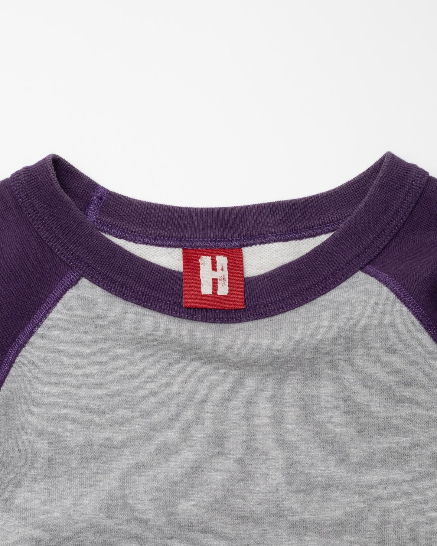 Hysteric Glamour Grey/Purple Spellout Sweatshirt