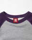 Hysteric Glamour Grey/Purple Spellout Sweatshirt