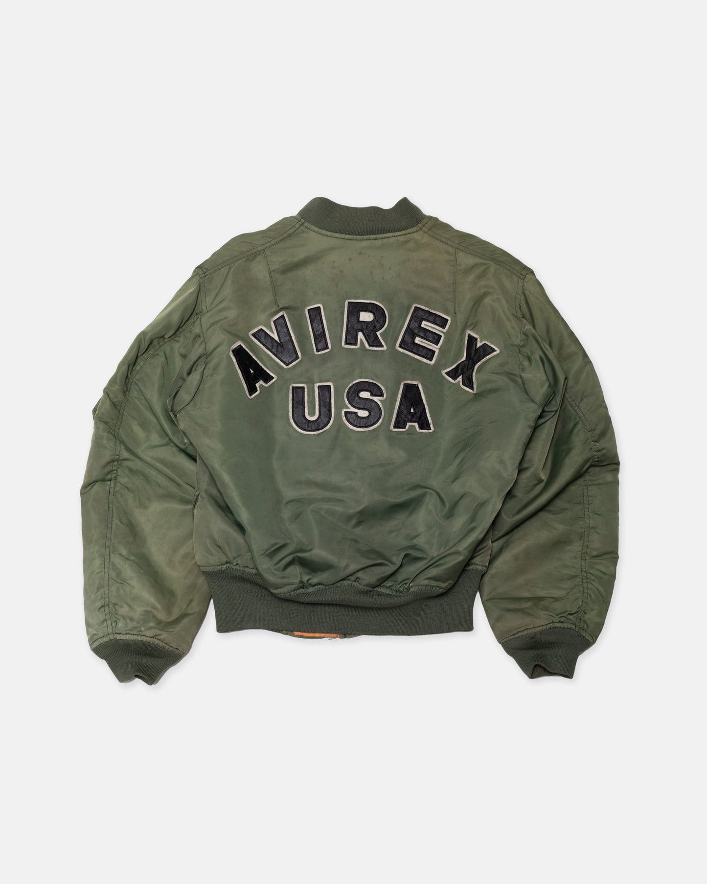 Avirex Olive Bomber Jacket