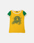 Diesel Yellow/Green "Supernatureza" T-Shirt