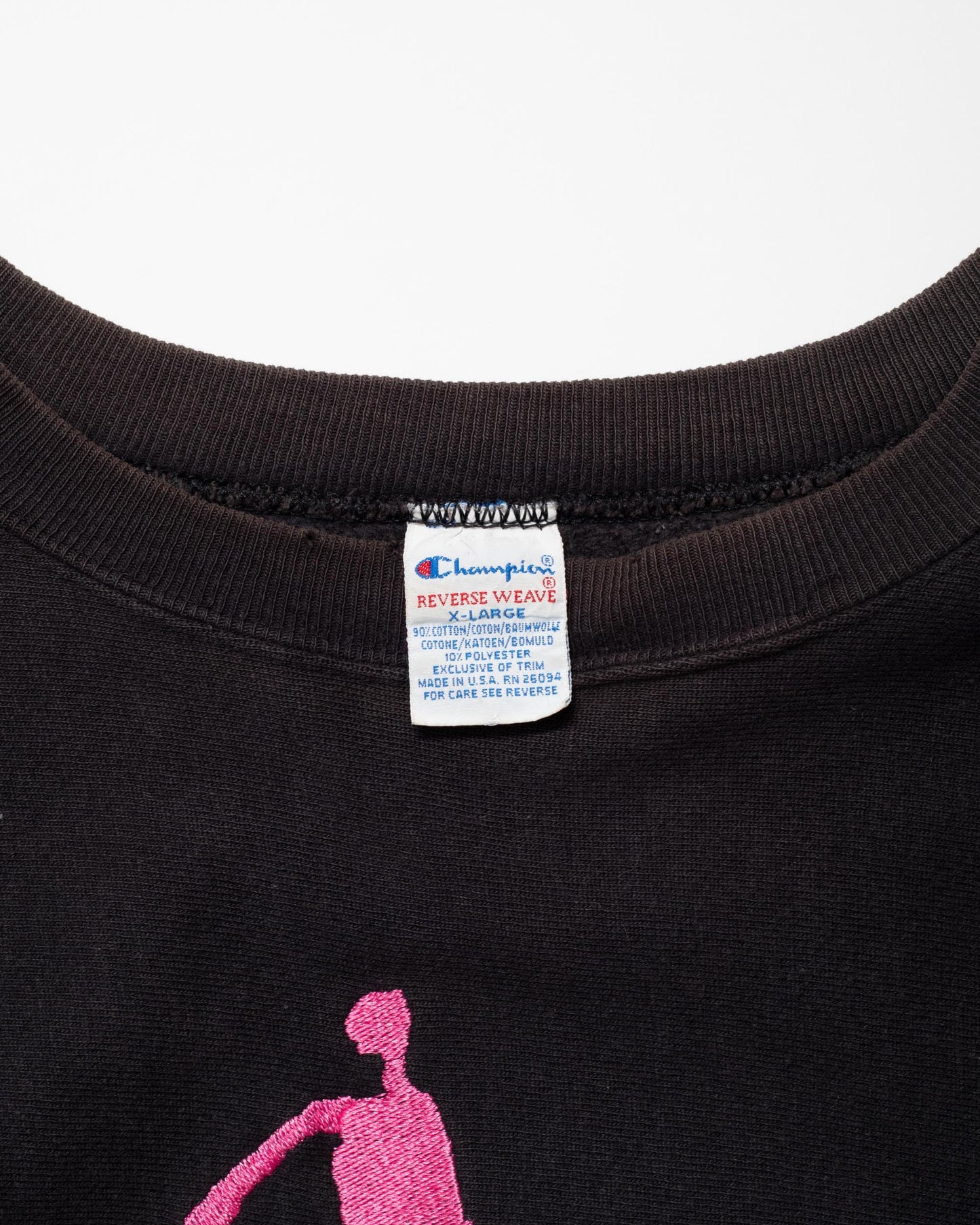 1994 Champion Reverse Weave Black Winter Olympics Sweatshirt