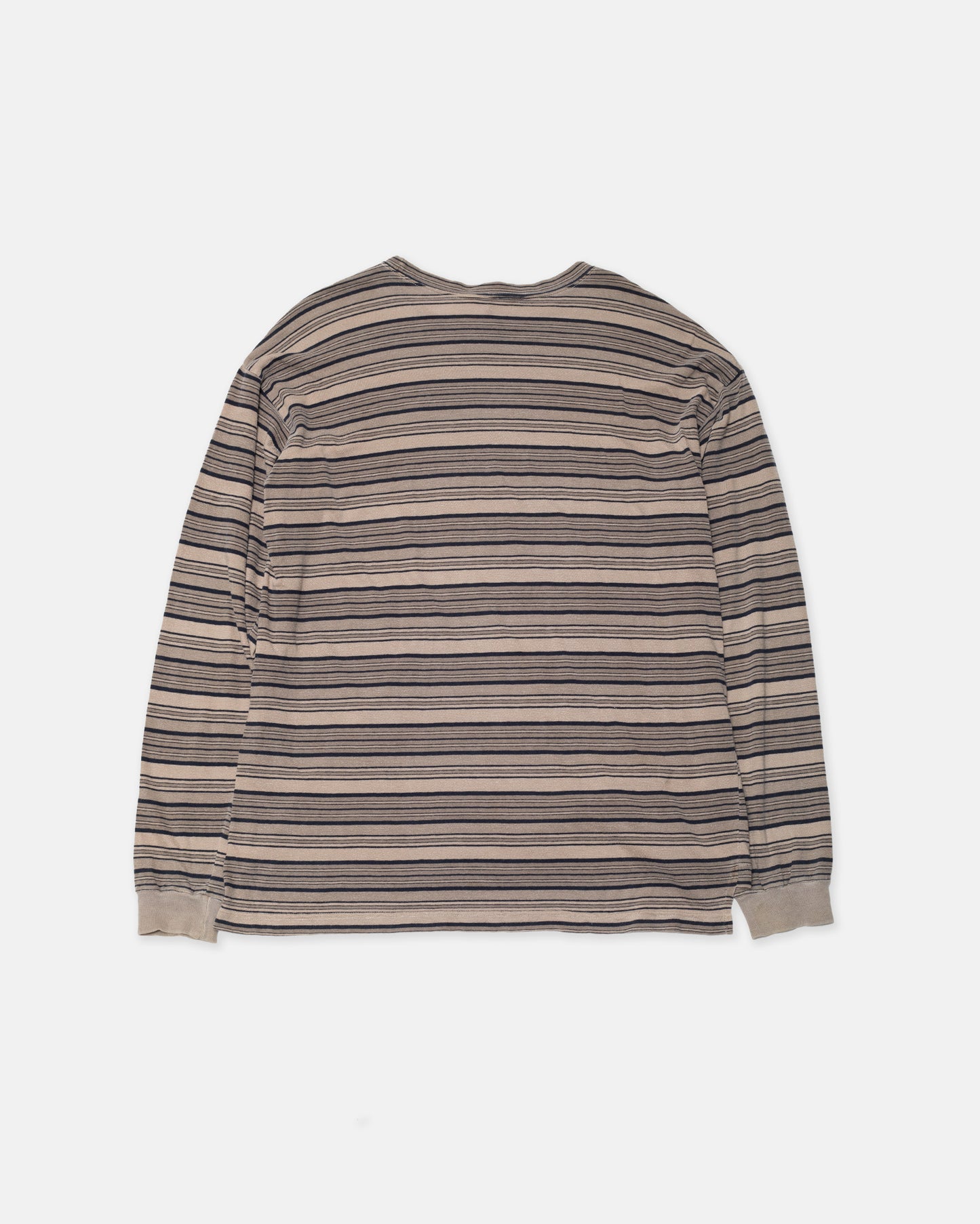 1990s Gramicci Brown Striped T-Shirt