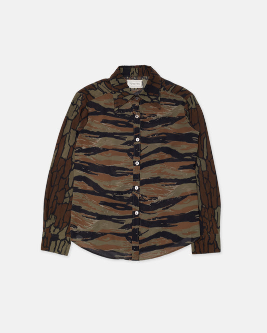 Hysteric Glamour Camo Blouse