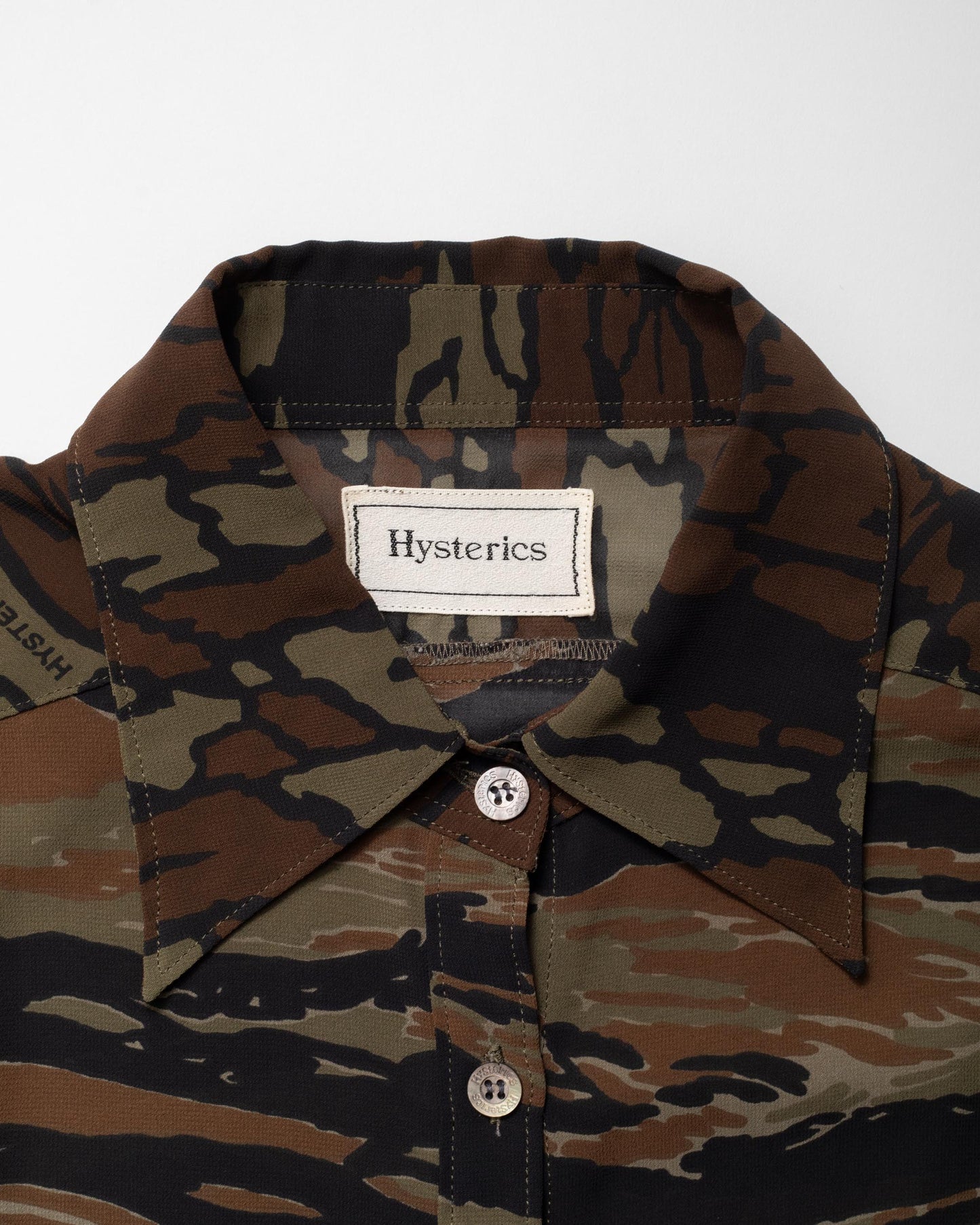 Hysteric Glamour Camo Blouse