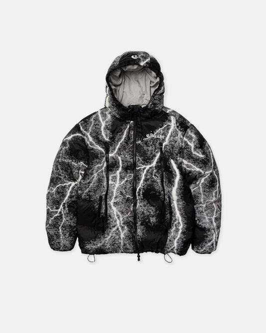 Brigade Black 3M Lightning Puffer Jacket