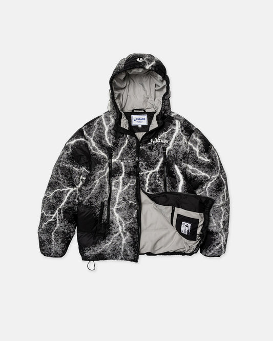 Brigade Black 3M Lightning Puffer Jacket