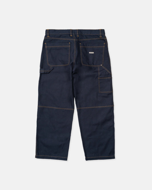 Brigade Navy Canvas Quilted Double Knee Carpenter Pants